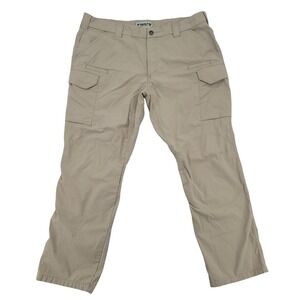 FIRST TACTICAL Men's Khaki Cargo Pants Size US 42/32 Tactical Work Outdoor